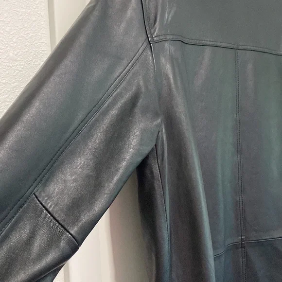Wilson’s Leather , Black Leather Fully Lined Jacket Size Chart in pics - Picture 11 of 13